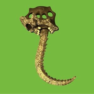 Spirit Halloween Prop Costume Accessory Skull Handle Knife Grim Reaper Decor